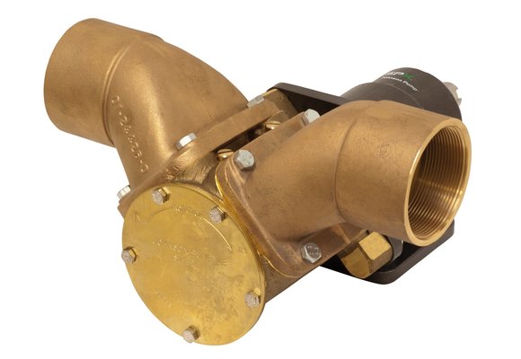 Johnson Pump impellerpomp F95B-3000  627l/min  voetmontage (met mechanical seal & RVS Deksel)