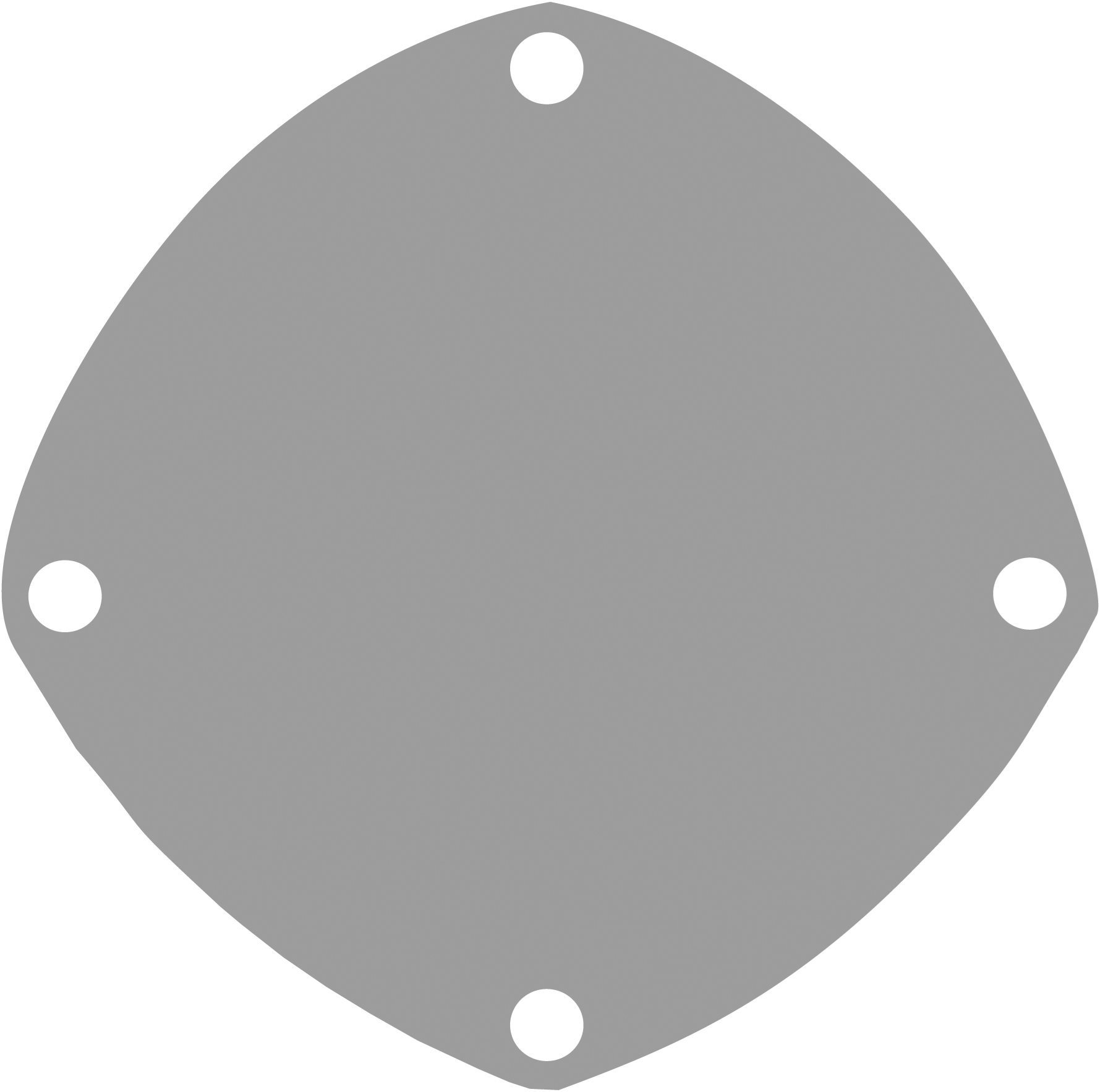 Johnson Pomp bronzen deksel voor pomp F5 / F6