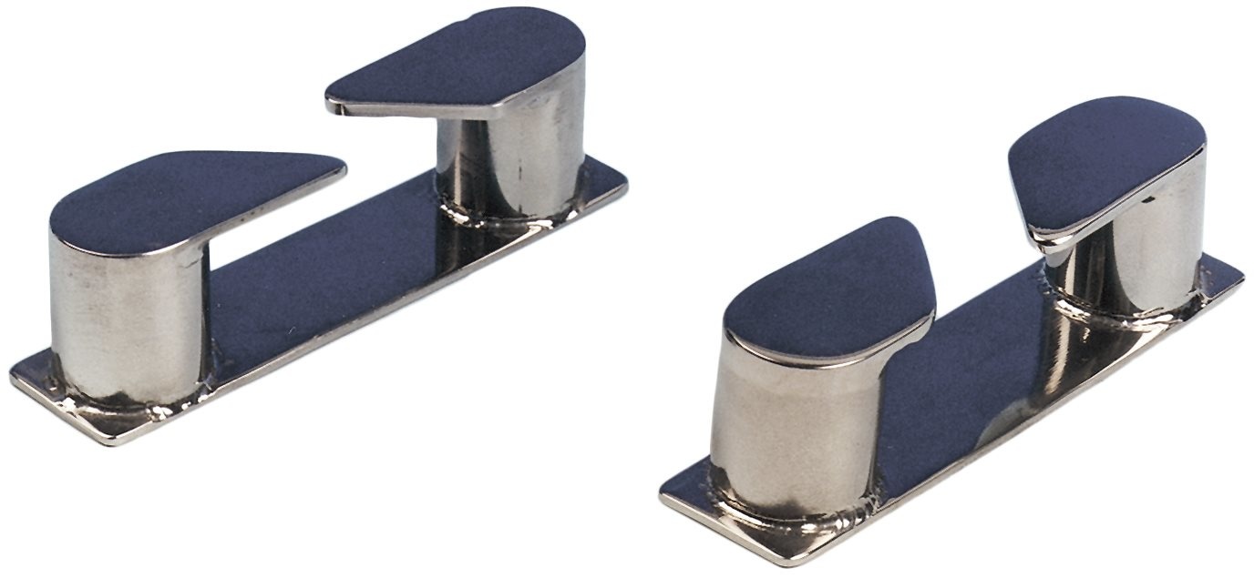 Allpa RVS Verhaalklamp rechts  afm. 115x27x30mm  boegmontage