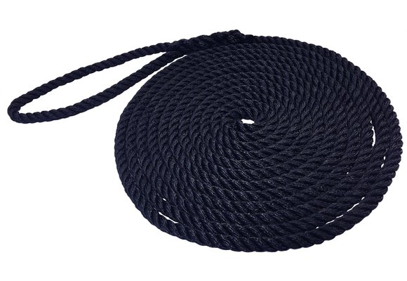 Landvast Blauw  Ø8mm  4,5mtr