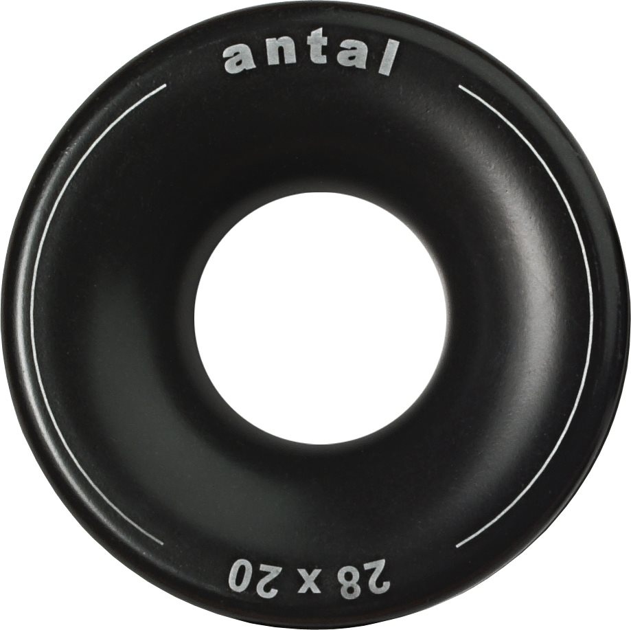 Antal Aluminium low friction ring  D1=28mm  D2=70mm  Ø=20mm  T=31mm  SWL 6400kg