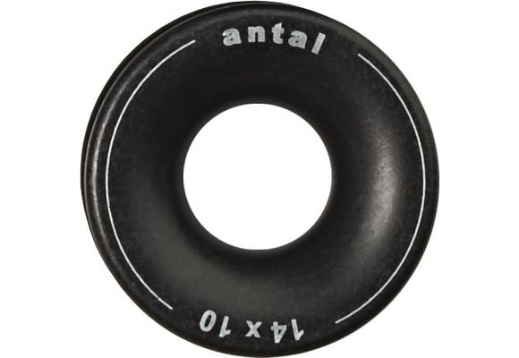 Antal Aluminium low friction ring  D1=14mm  D2=35mm  Ø=10mm  T=15mm  SWL 1600kg