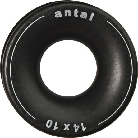 Antal Aluminium low friction ring  D1=14mm  D2=35mm  Ø=10mm  T=15mm  SWL 1600kg