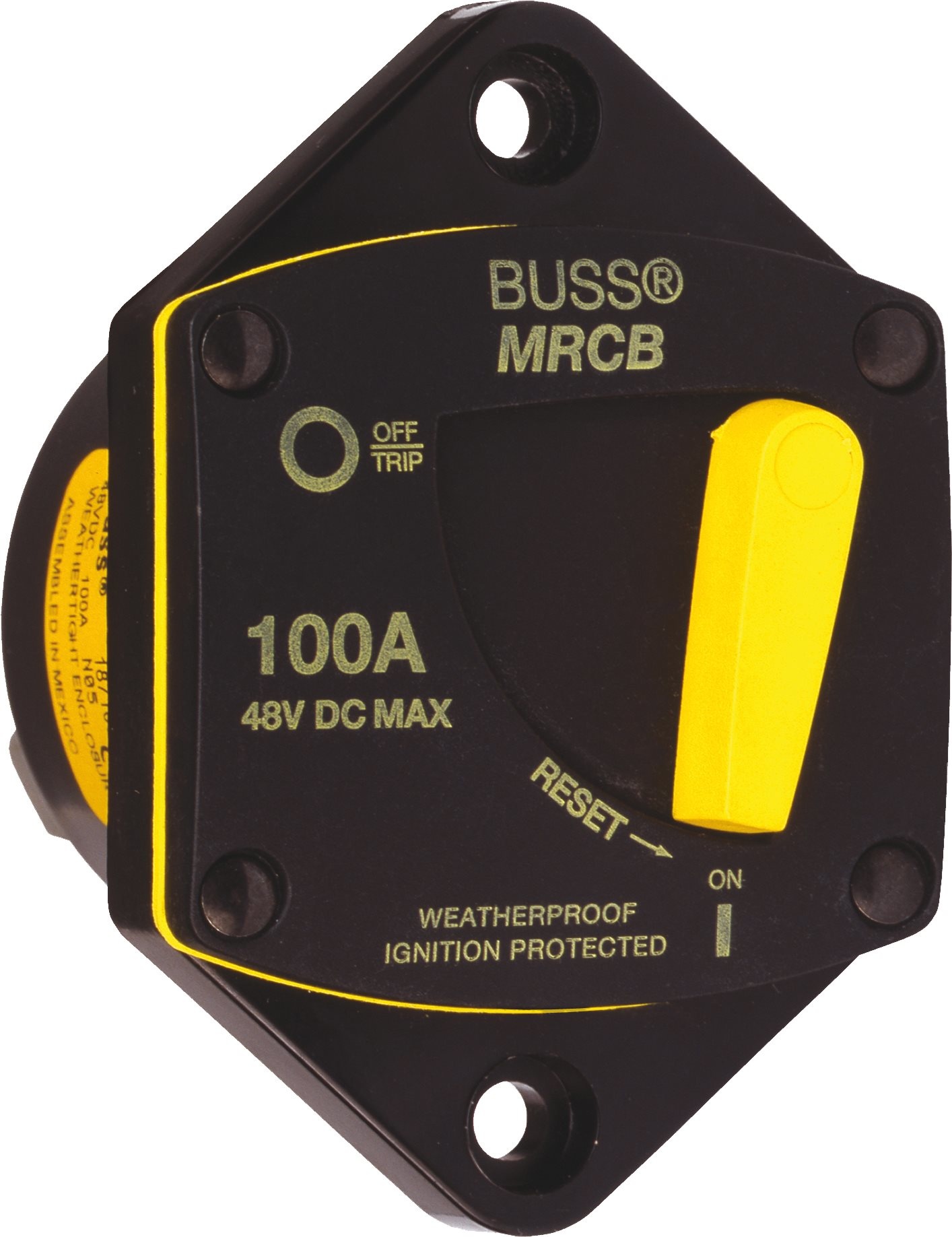 Antal Automatische thermomagnetische zekering  voor motoren 12V/120A (1500W) & 24V/120A (3000W)