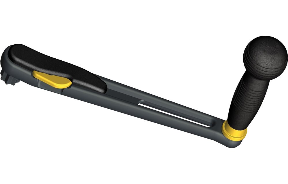 Antal Aluminium winchhandel Speedylock L=250mm gewicht 0 53kg ball grip