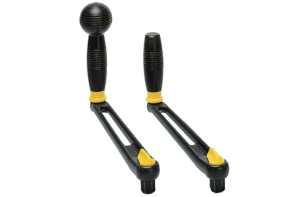 Allpa Aluminium winchhandel  L=200mm  gewicht 0 40kg  lock-in  single grip