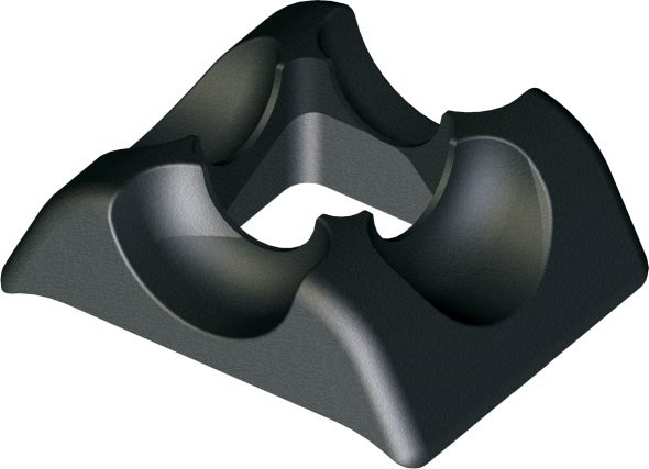 Antal Aluminium lock voor 2 & 3-schijfs OPF-60 & 70 blokken