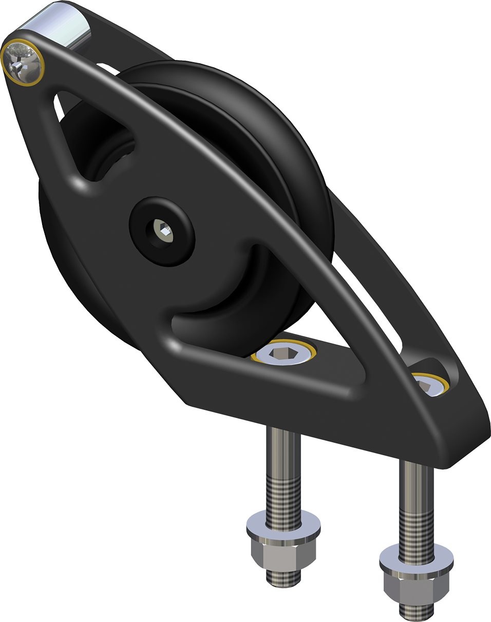 Antal Aluminium block serie OPF-70  kogelgelagerd  vertical up-down block