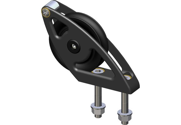 Antal Aluminium block serie OPF-60  kogelgelagerd  vertical up-down block