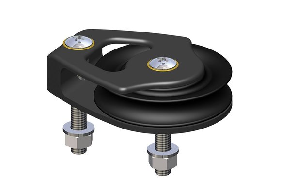 Antal Aluminium block serie OPF-60  kogelgelagerd  single foot block