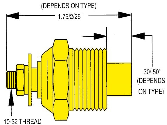 Allpa Watertemperatuurzender single station 1/8 NPT (SW: 240-33 Ohm) (120-240ºF / 50-115ºC)