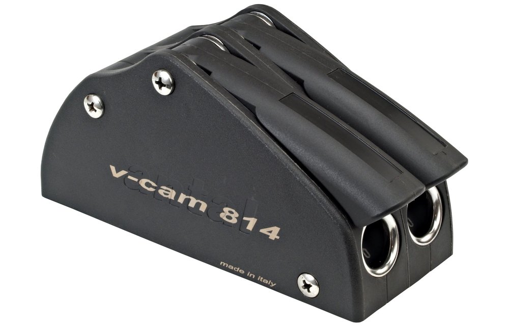 Antal Aluminium valstopper V-CAM 814 double lijn Ø8-10mm breedte 65mm gewicht 1 1kg