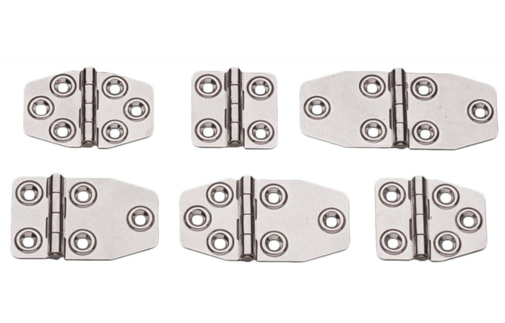 Allpa RVS Scharnier 73x45mm Ø5mm (D)