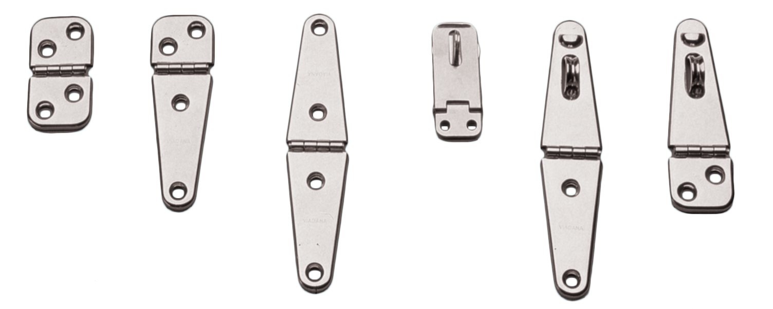 Allpa RVS Scharnier 103x32mm Ø5mm (F)