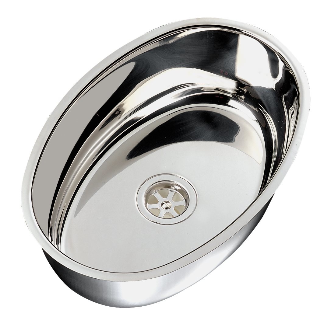 Allpa RVS Spoelbak ovaal