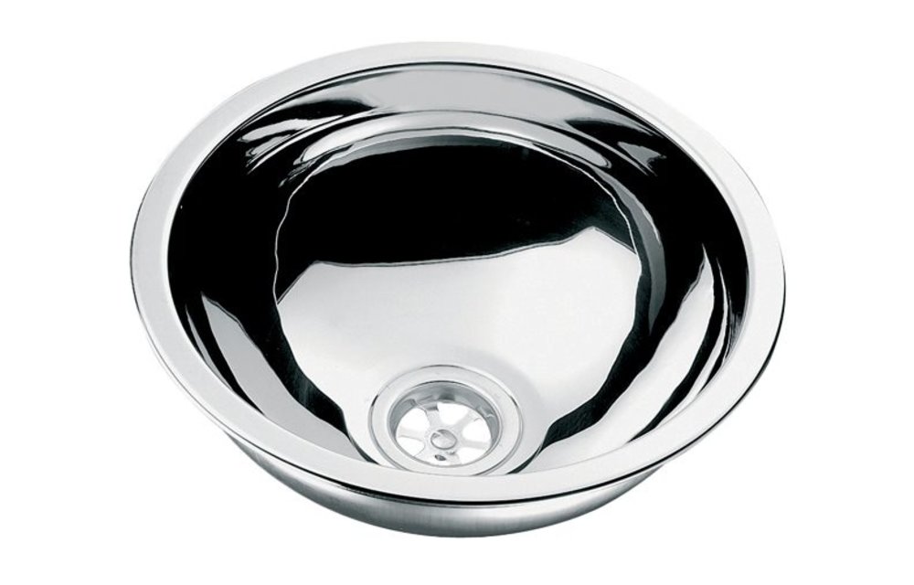 Allpa RVS Spoelbak rond