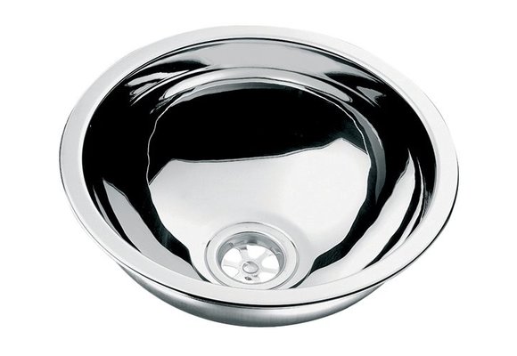 Allpa RVS Spoelbak rond