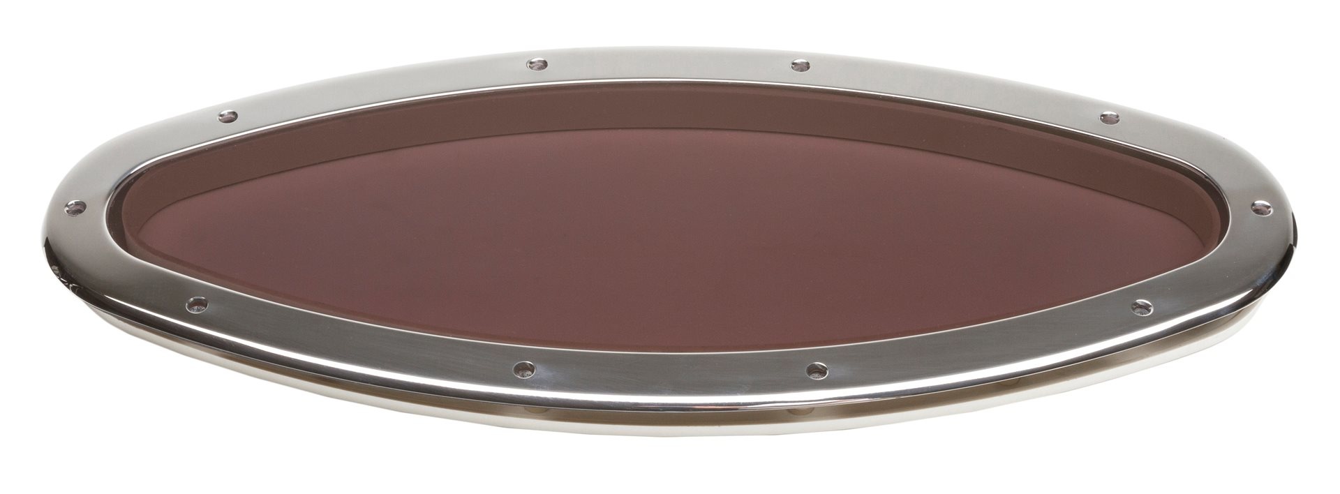 Allpa Roestvrij stalen vaste patrijspoort    198 x 457 mm