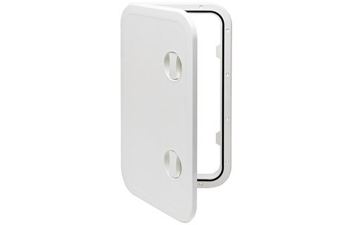 Kunststof Luik 606x357mm  2x sluiting