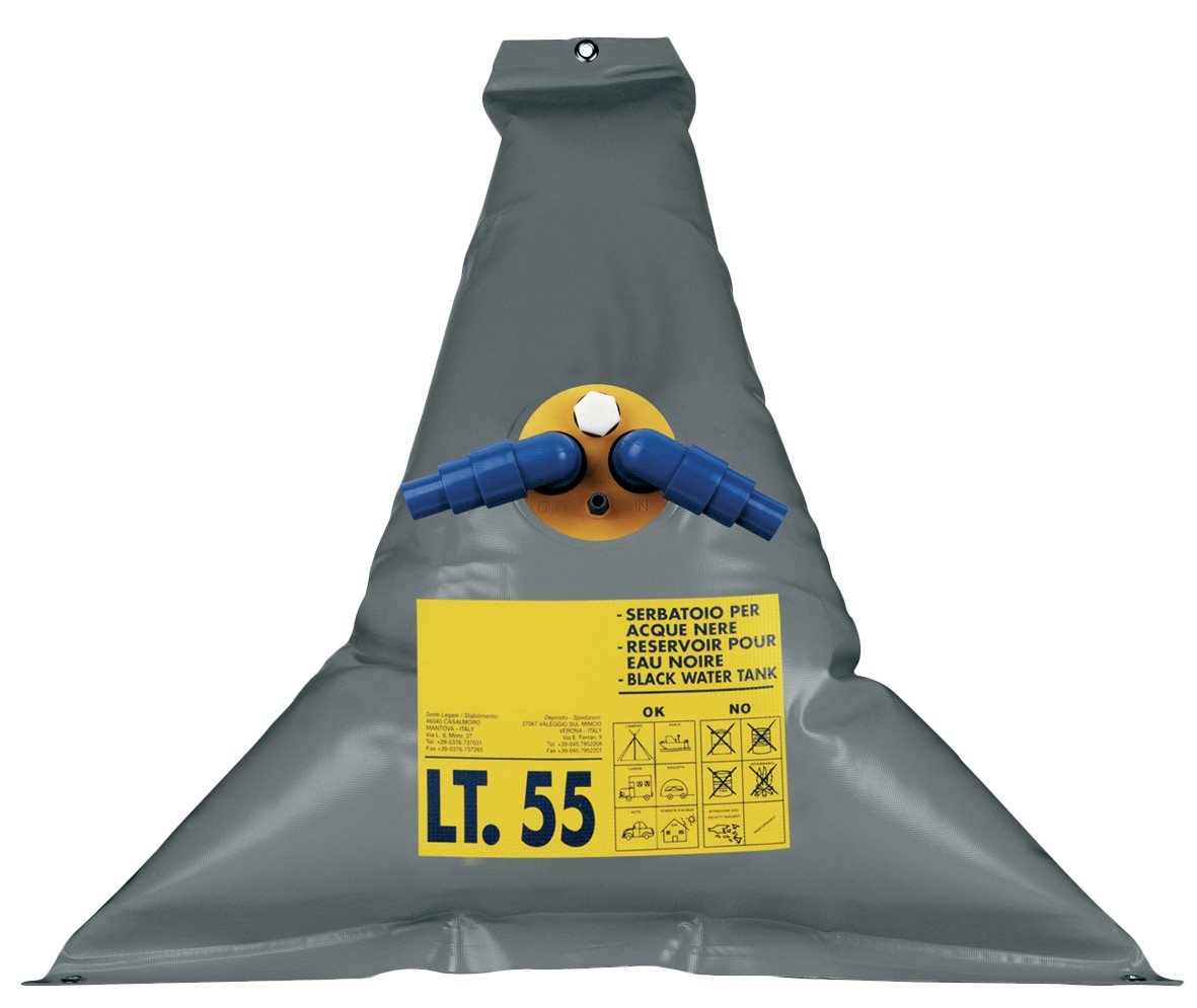 Flexibele vuilwatertank driehoek