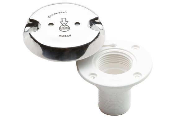 Allpa dekvuldop - RVS deksel