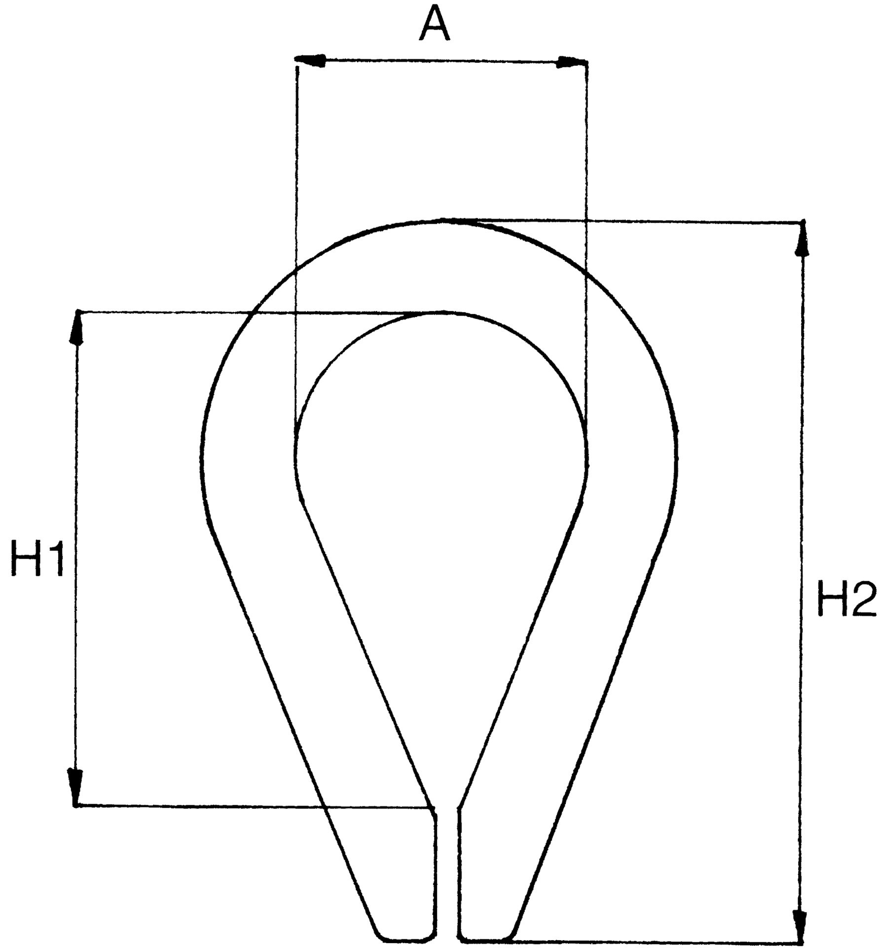 RVS puntkous  Ø10mm