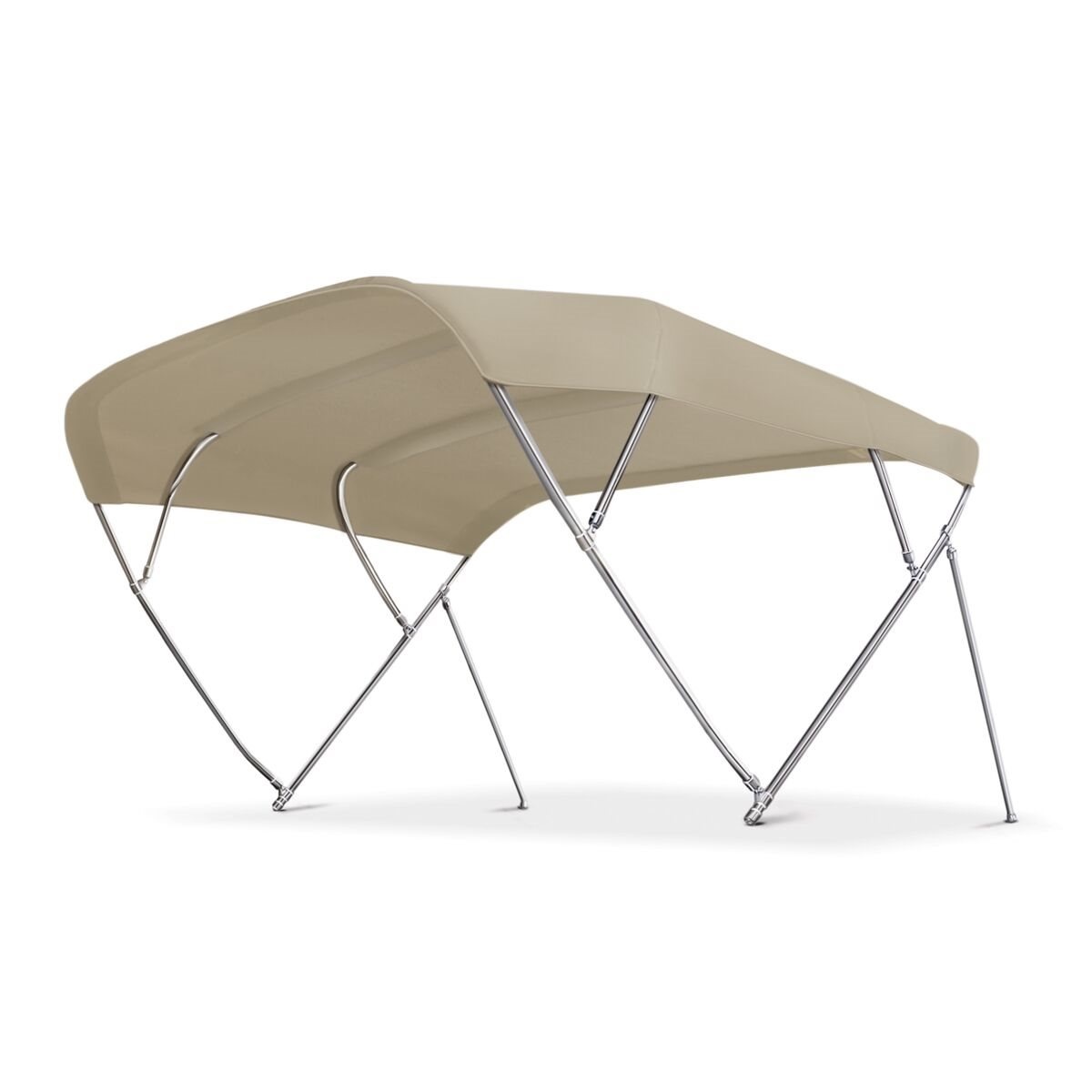 Zonnetent type Fly Inox; Beige; 170 x 156 x 252cm