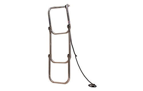 Opvouwbare  RVS 3-traps zwemtrap