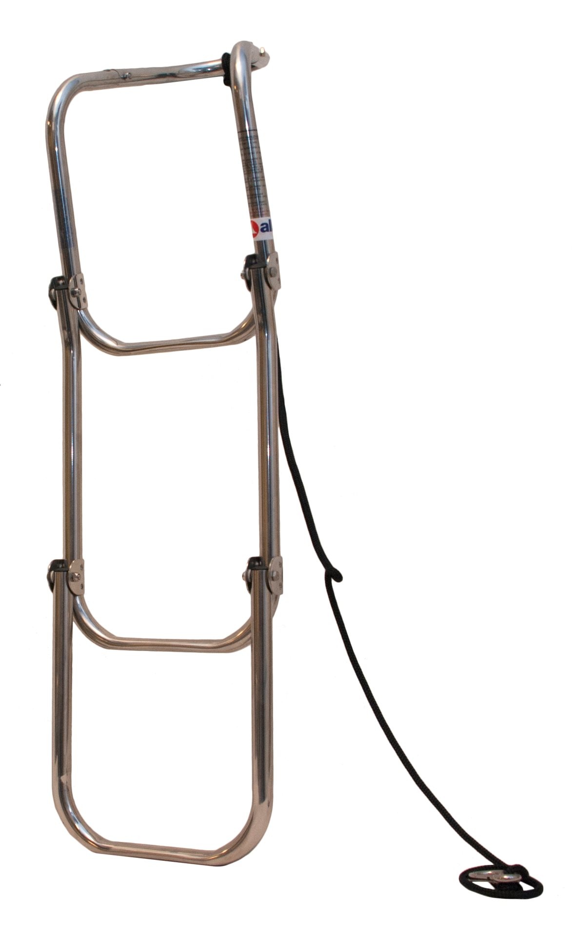 Opvouwbare RVS 3-traps zwemtrap