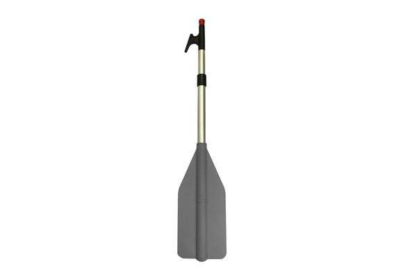 Paddel grijs telescopisch; 85-165cm