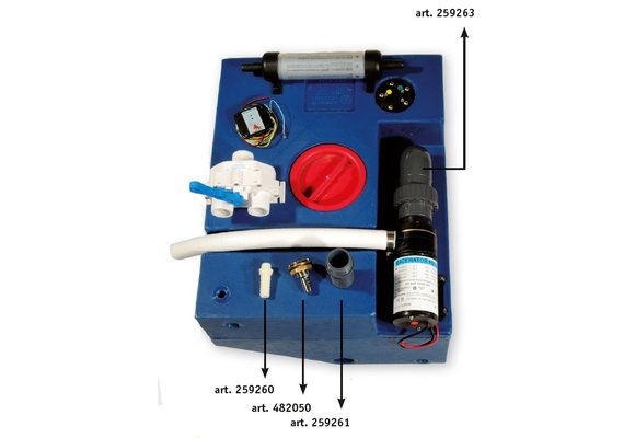 Allpa Plastic tule 3/8 x 15mm voor vuilwatertank