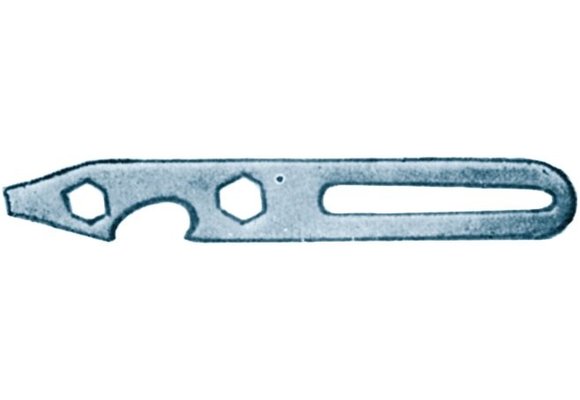 Allpa RVS harpsleutel