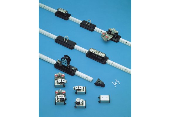 Set Delrin kogels voor overloopwagens serie 24xxxx (L=115mm) (62 x Ø1/4)