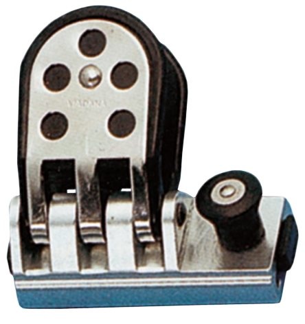 Allpa Aluminium genuaslede met RVS versterkte schijf voor T-Schienen 26x4mm max. schoot Ø14mm