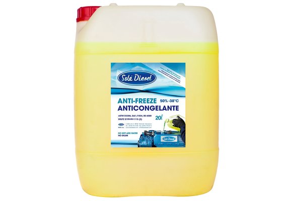 Solé antivries/koelvloeistof 50%  5l container  tot -38°C