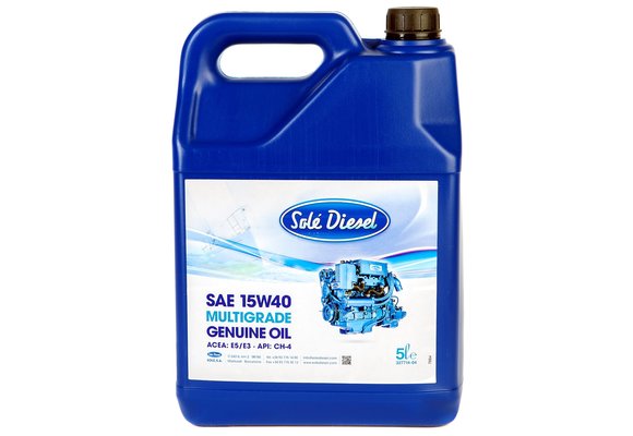 Solé Motorolie  container 5l  Multigrade 15W40  ACEA: E7 API C-4