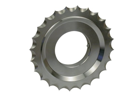 Allpa RVS 316 touwsnijder voor schroefas Ø45mm  buitenmaat Ø120mm  breedte 17mm