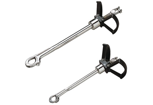 Allpa RVS Stagspanners met aluminium klaphandgrepen & snapsluiting  max. Stag Ø5mm