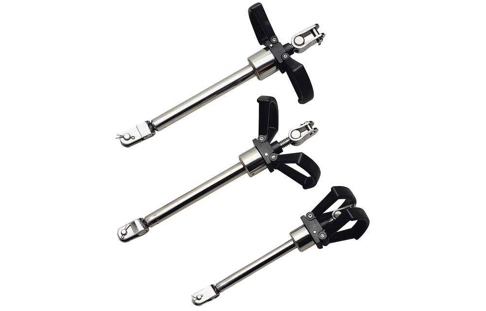 Allpa RVS Stagspanners met aluminium klaphandgrepen max. Stag Ø6mm