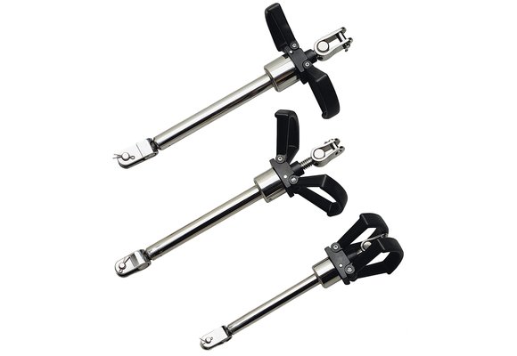 Allpa RVS Stagspanners met aluminium klaphandgrepen  max. Stag Ø6mm
