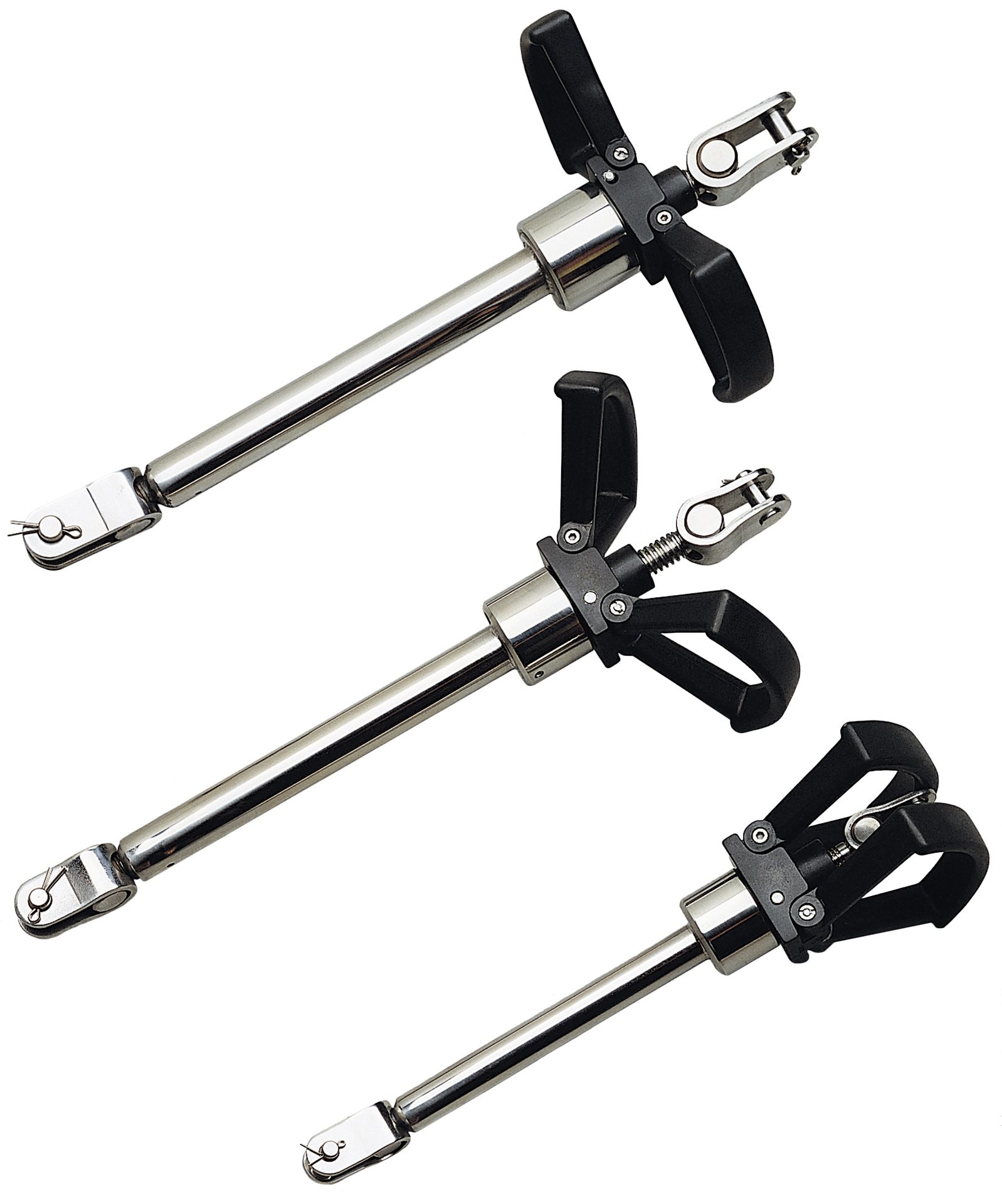 Allpa RVS Stagspanners met aluminium klaphandgrepen max. Stag Ø6mm