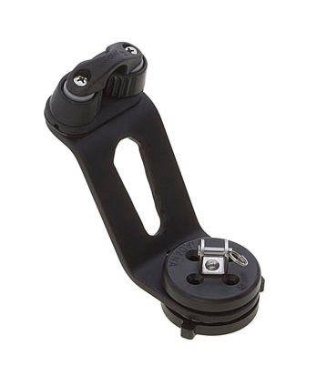 Allpa Aluminium draaibare schootblokvoet met klem 10mm