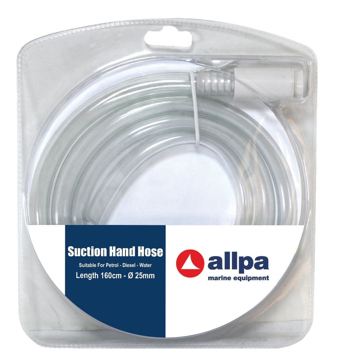 Allpa Pompslang Ø25 0mm L=1600mm geschikt voor benzine diesel en water