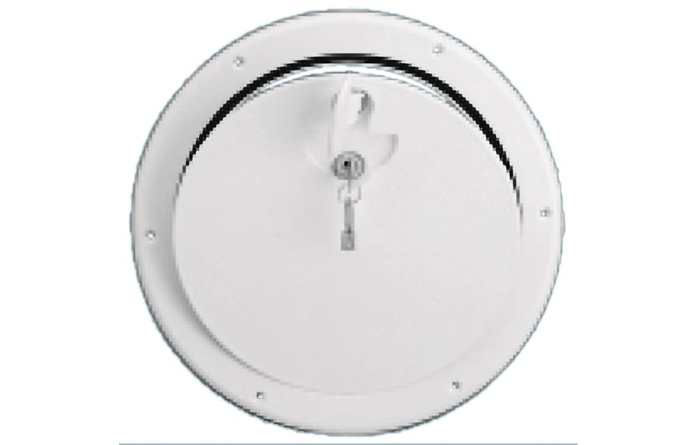 Kunststof Inspectieluik met slot 265mm
