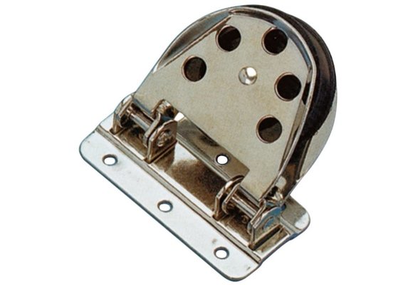 Allpa RVS geleideblok voor lijn 12mm  schijf Ø55mm  breekkracht 1400kg