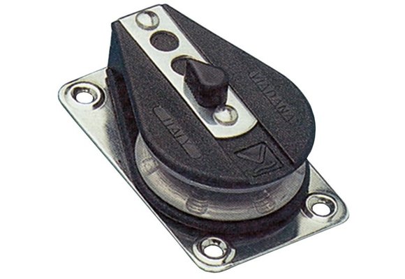 Allpa Kunststof enkelschijfs kogelgelagerd rateldekblok 10mm