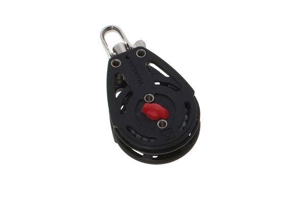 Allpa Aluminium enkelschijfs kogelgelagerd ratelblok 10mm