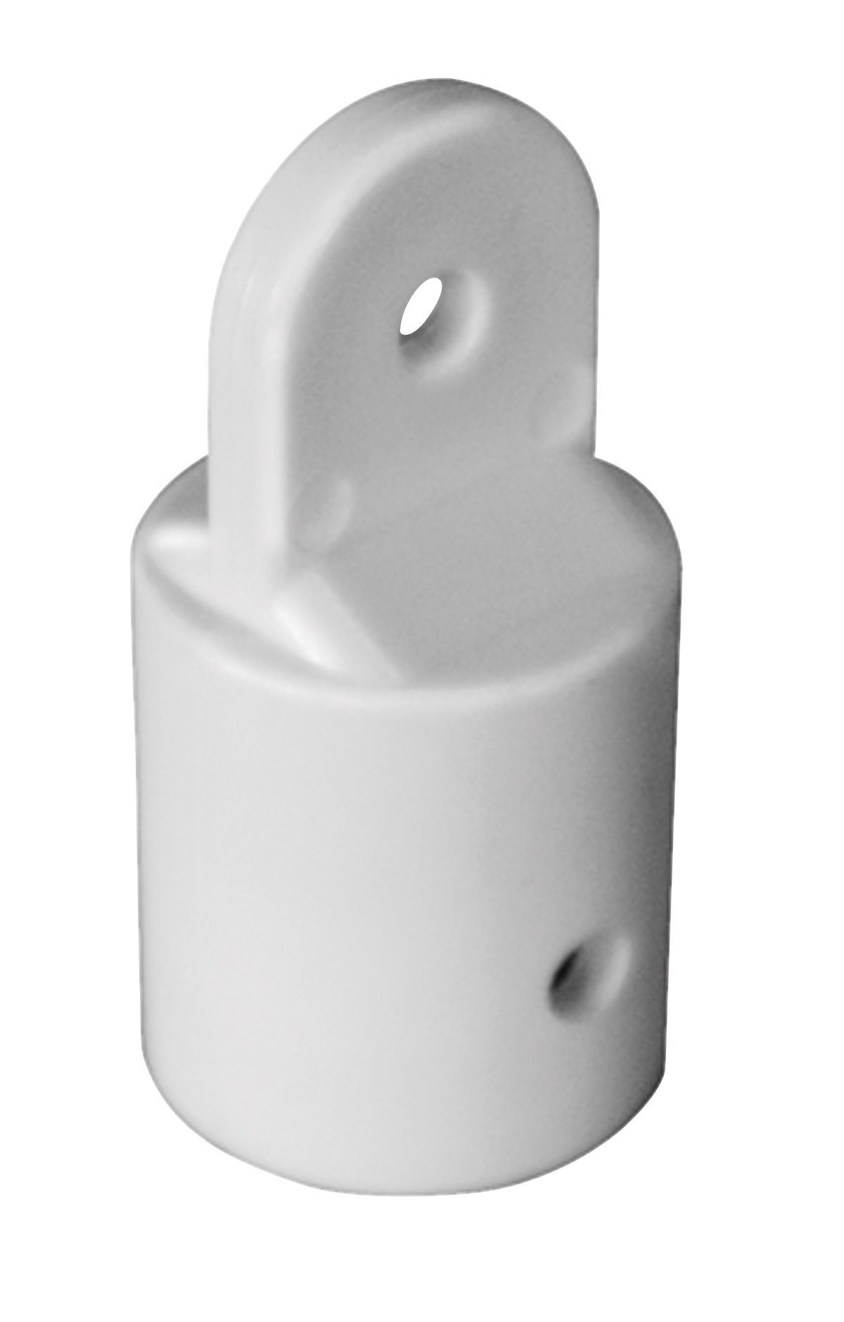 Allpa Nylon scharniereindstuk  buiszijde