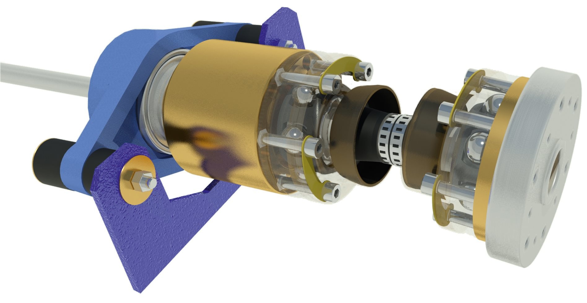 Model HD108  A-flex homokinetische aandrijfset *