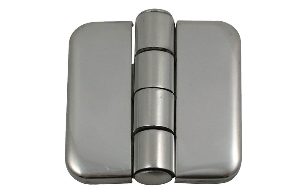 Allpa RVS Afgedekt kastdeurscharnier 37x36x2mm